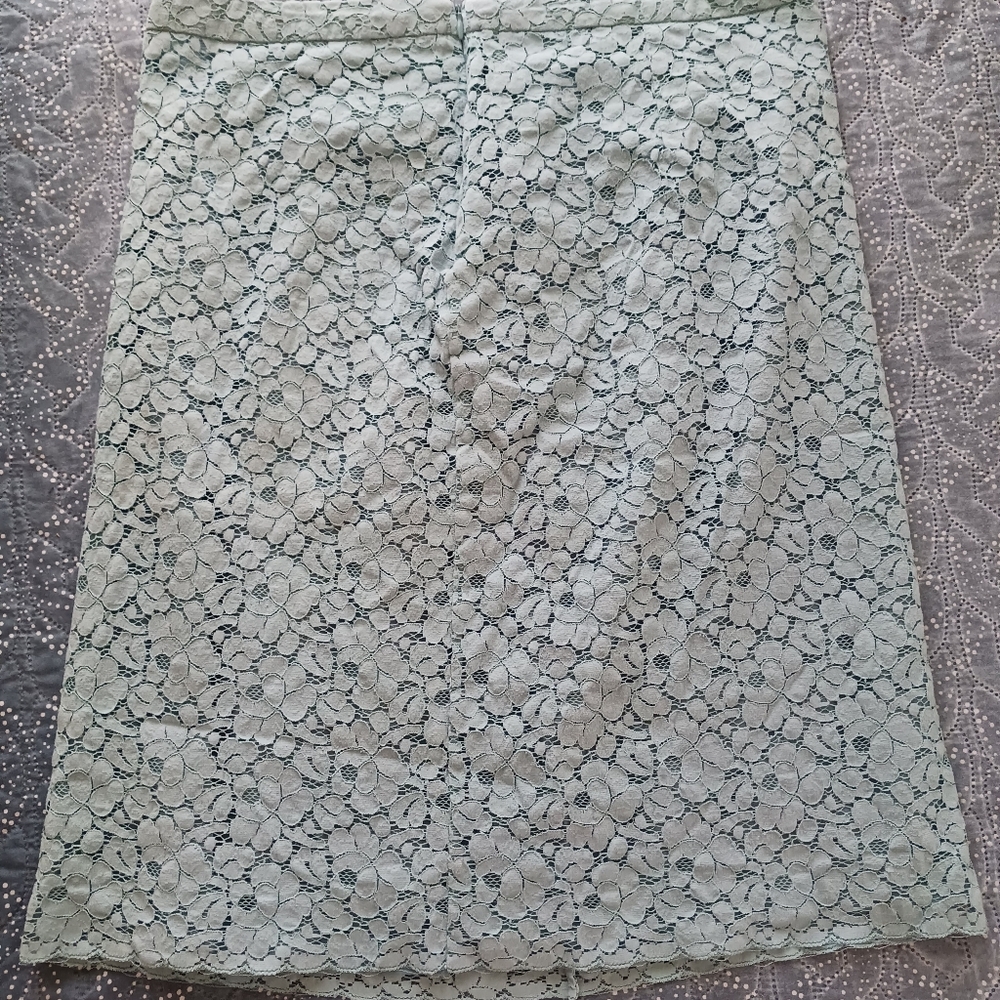Merona Light Blue Lace Dress - Picture 4 of 6